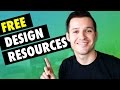 Free Design Resources for Graphic, Web, &amp; Product Design | Inspiration, Assets, Typography, Tools image