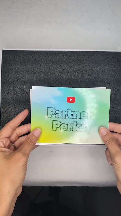#youtubepartnerperks with the fun merch!