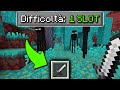 Minecraft, ma HO SOLO 1 SLOT...