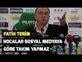 Fatih Terim: Hocalar sosyal medyaya göre takım yapmaz
