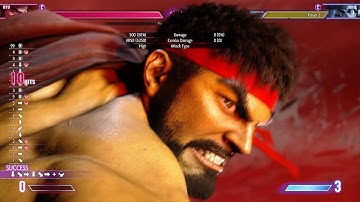 Ryu punish counter combo