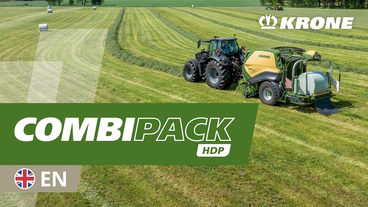 KRONE CombiPack HDP – Baling and wrapping at the highest level