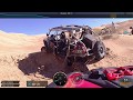 Crashed RZR at "The Wall" in Glamis