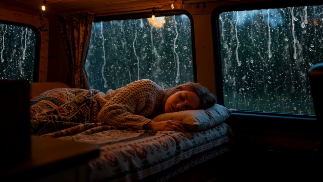 Cozy ASMR Rain Sounds | Gentle Rain Ambience for Sleep & Relaxation ...