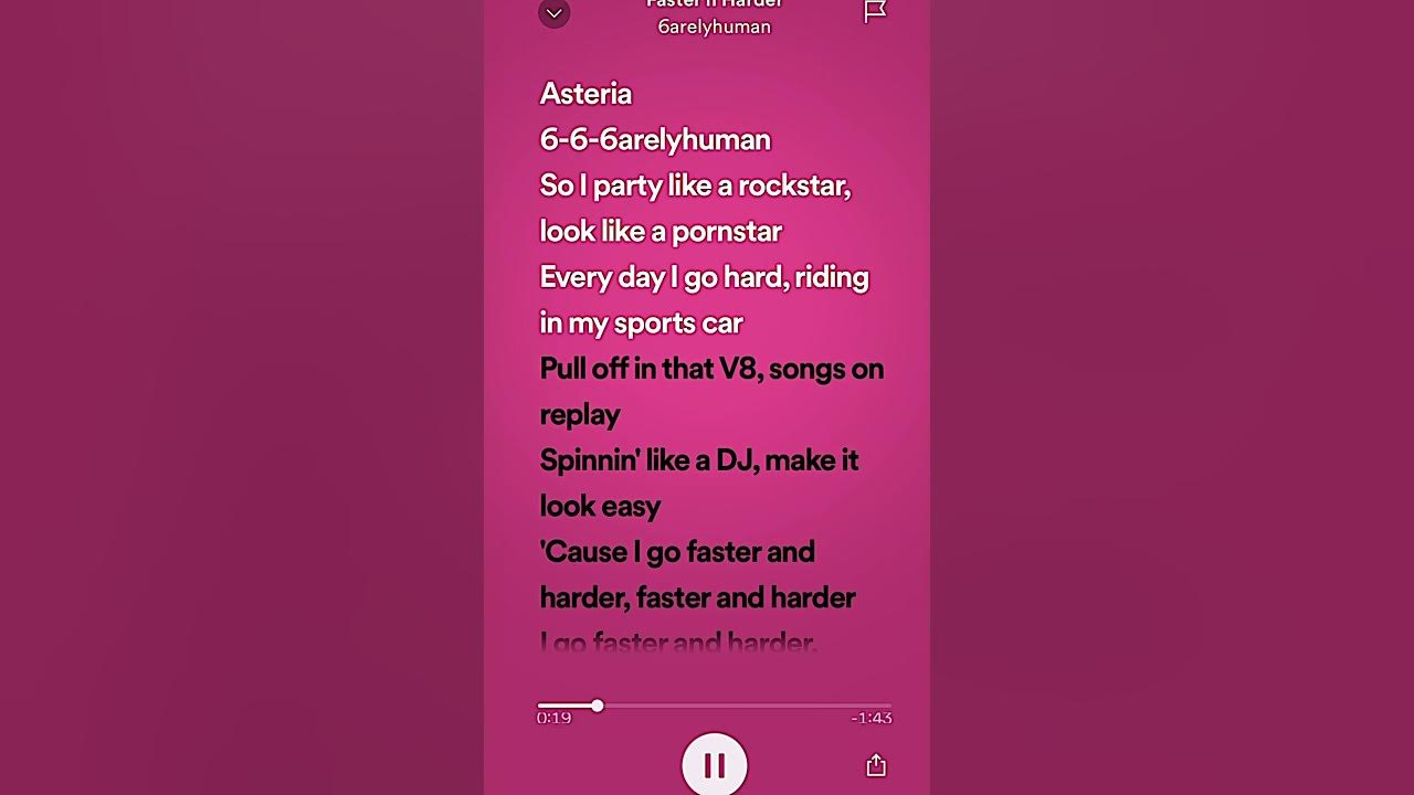 Faster n harder текст на русском. Faster n harder текст на русском