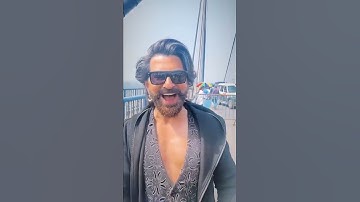 Superstar Jeet Fully Supported Team India During the #Ravana Shooting 💥😍 #INDvsNZ #t20worldcup #Jeet