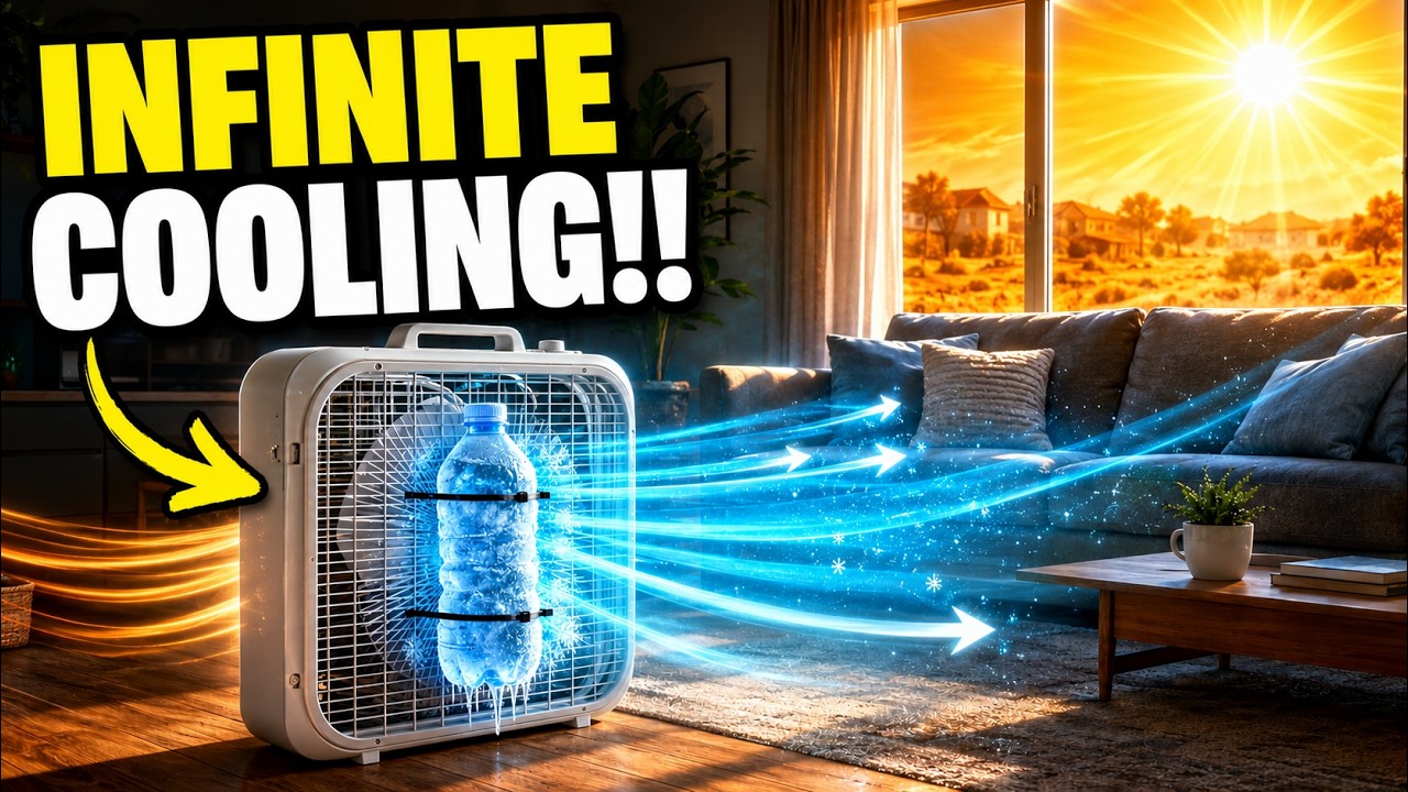 Ice Fan Cooling: The Physics and Economics of Passive Air Cooling