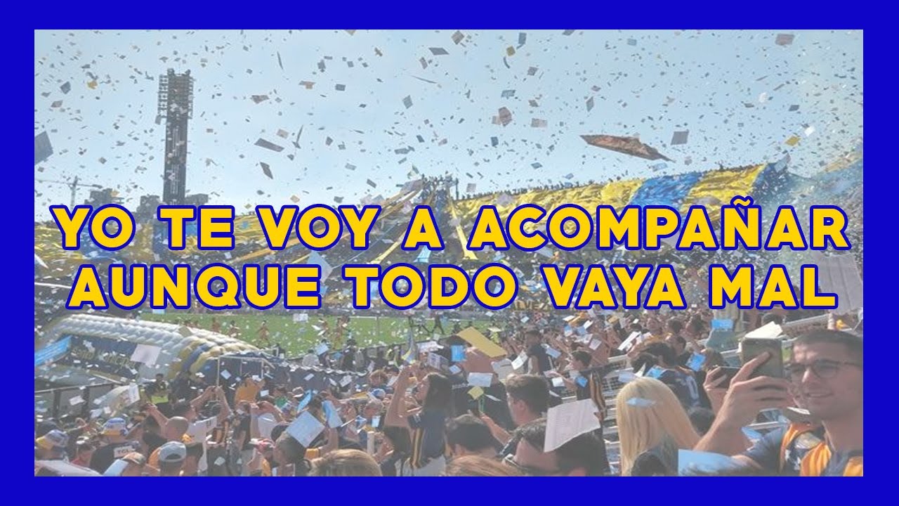 Yo te voy a acompañar, aunque todo vaya mal, y te prometo ALENTAR