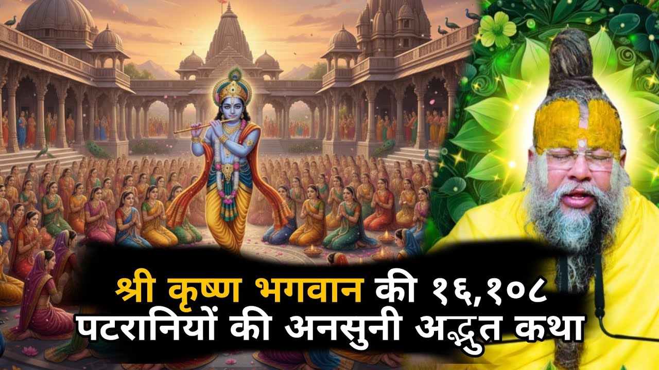 श्री कृष्ण भगवान की १६,१०८ पटरानियों की अनसुनी अद्भुत कथा