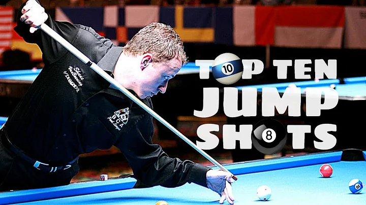 Top 10 UNBELIEVABLE Pool Jump Shots (Amazing Skills)