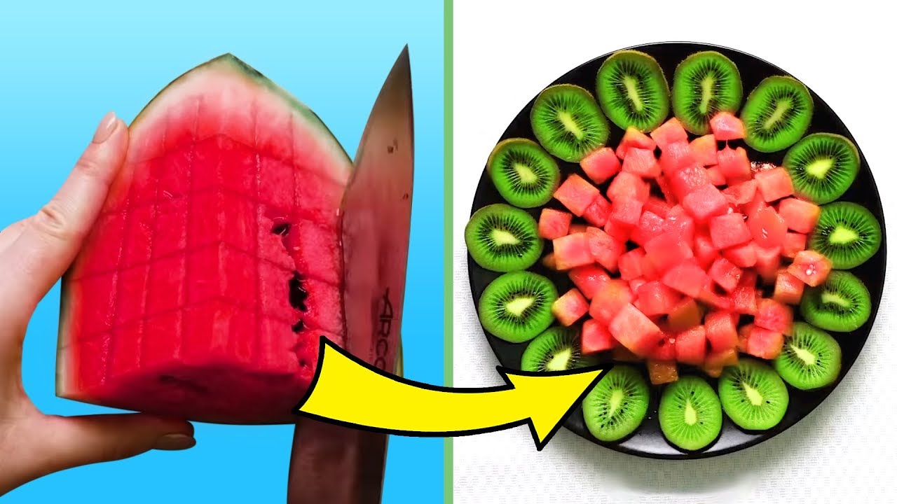 20 EASY CARVING FRUIT HACKS THAT WILL AMAZE YOU