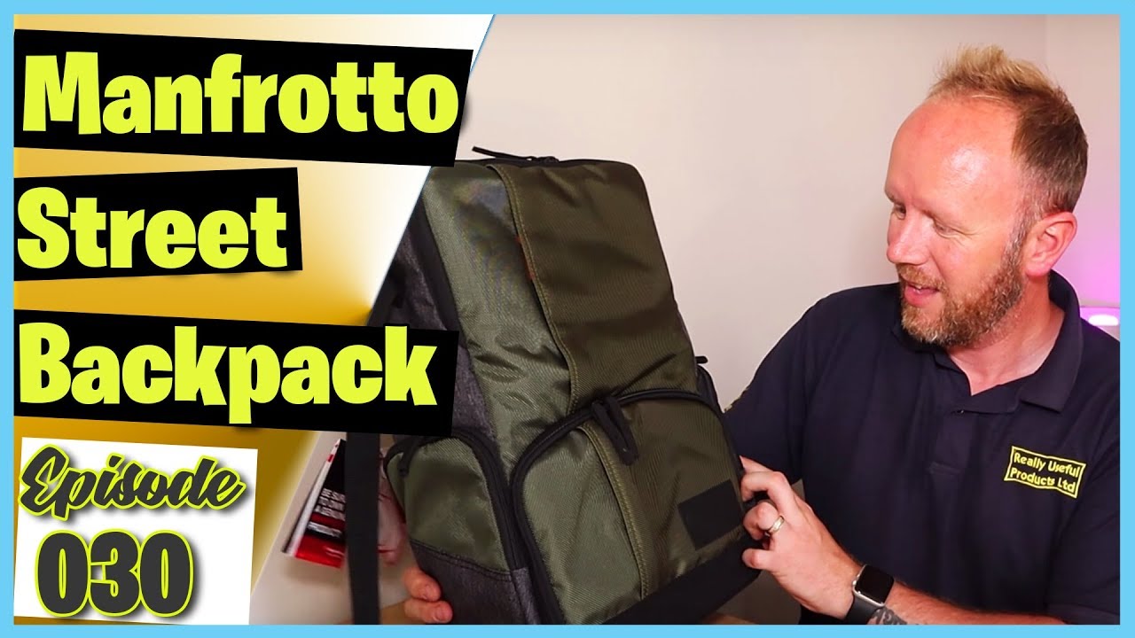 Manfrotto Street Backpack Unboxing - First Impressions