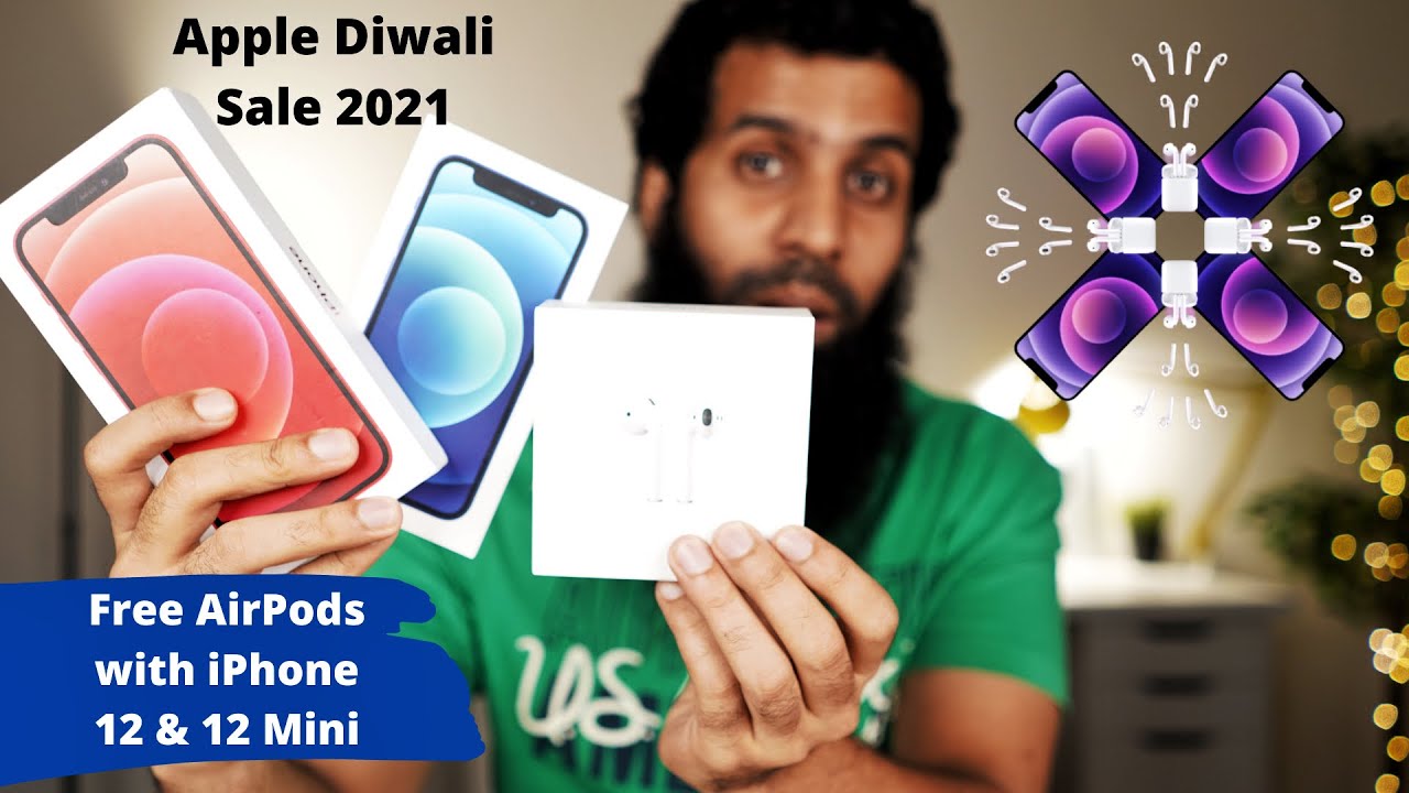 Iphone 12 Free Airpods Diwali Offer Vs Iphone 12 Big Billion Days Sale Offer Youtube