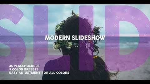 MODERN DYNAMIC SLIDESHOW ► [ AFTER EFFECTS TEMPLATES ]
