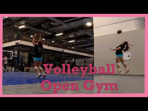 Mic'd Up Volleyball Open Gym!! 🏐 🎤