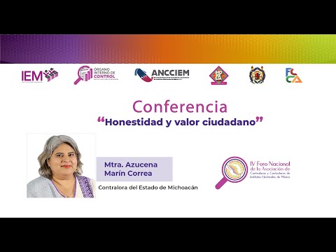 Conferencia ““Honestidad y