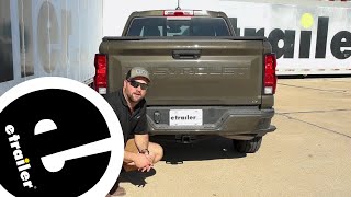 etrailer | Curt Class III Trailer Hitch Installation  2023 Chevrolet Colorado