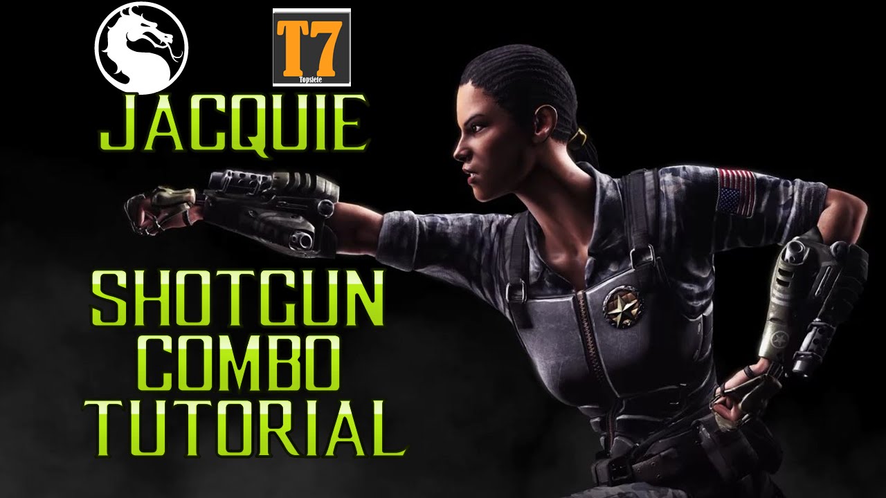 Mortal Kombat X JACQUI (Shotgun) Combo Tutorial YouTube