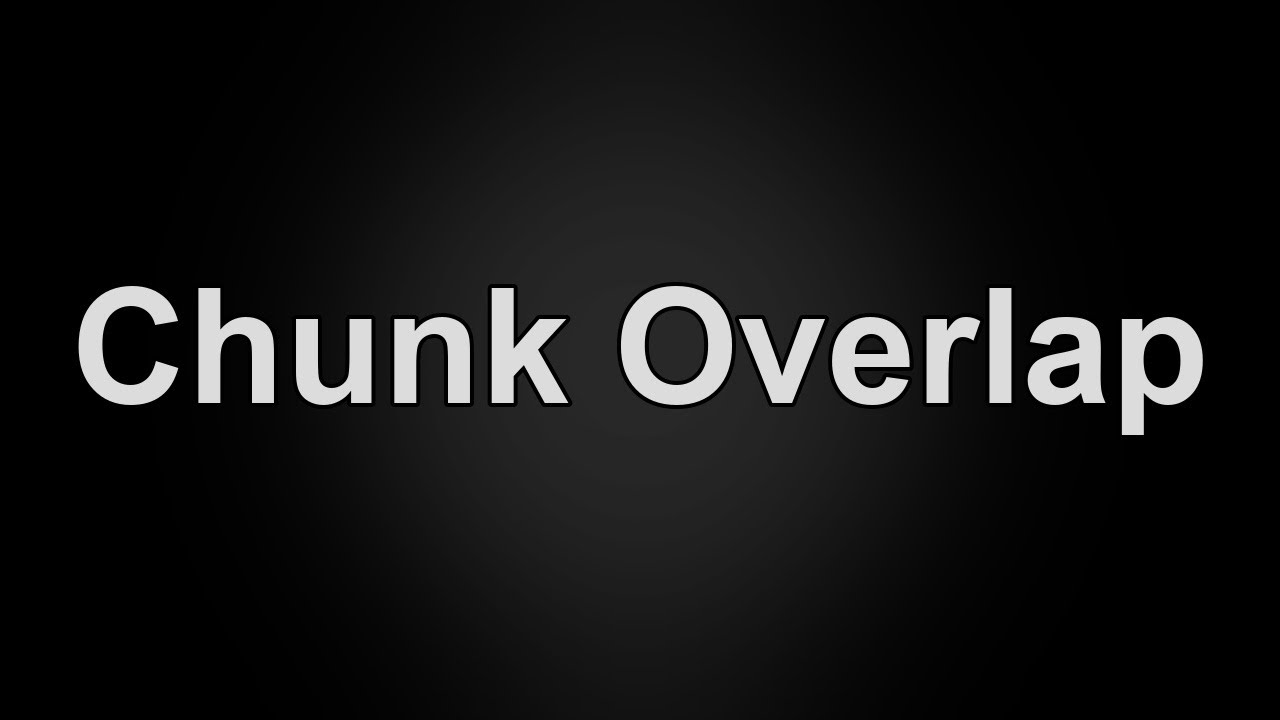 Chunk Overlap in RAG Explained in 60 Seconds | What is Chunk Overlap ...