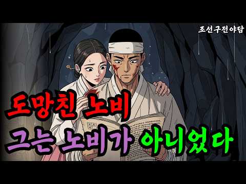 왕의 하사품을 훔친 노비, 알고보니 대감댁 따님 연인이네~ | 옛날 이야기