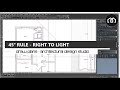 The 45 degree rule  learn about the right to light 45 degree rule planning  draw plans