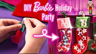 diy ultimate holiday party barbie diy dreamhouse s1 e8 barbie
