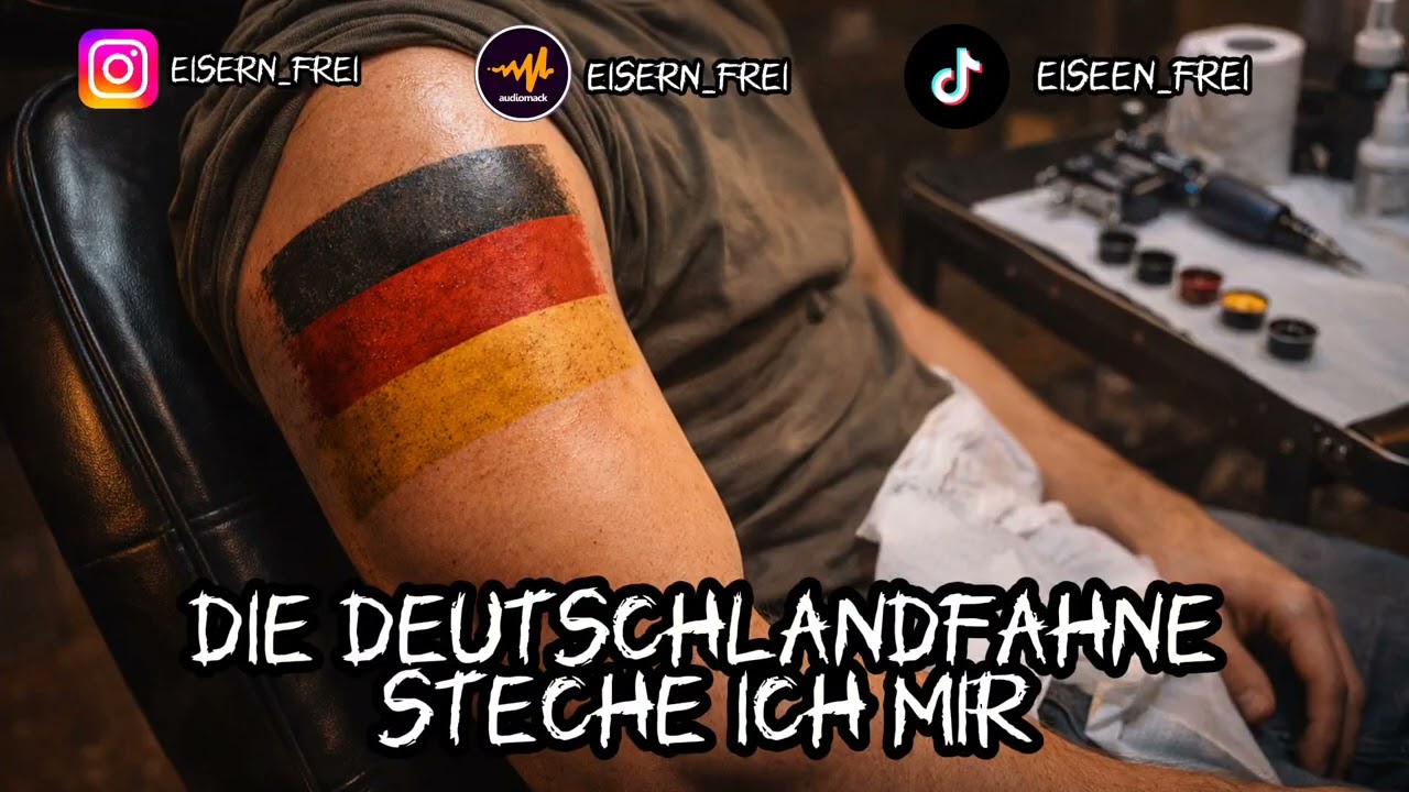 Die Deutschlandfahne steche ich mir