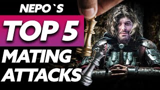 Ian Nepomniachtchi TOP 5 Mating Attacks