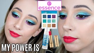 Essence My Power Is Water - Soft Blue Smokey Eye Makeup Tutorial | No Talking Just Music screenshot 3