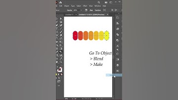 How To Create Color Palattes Using Blend Tool In Illustrator