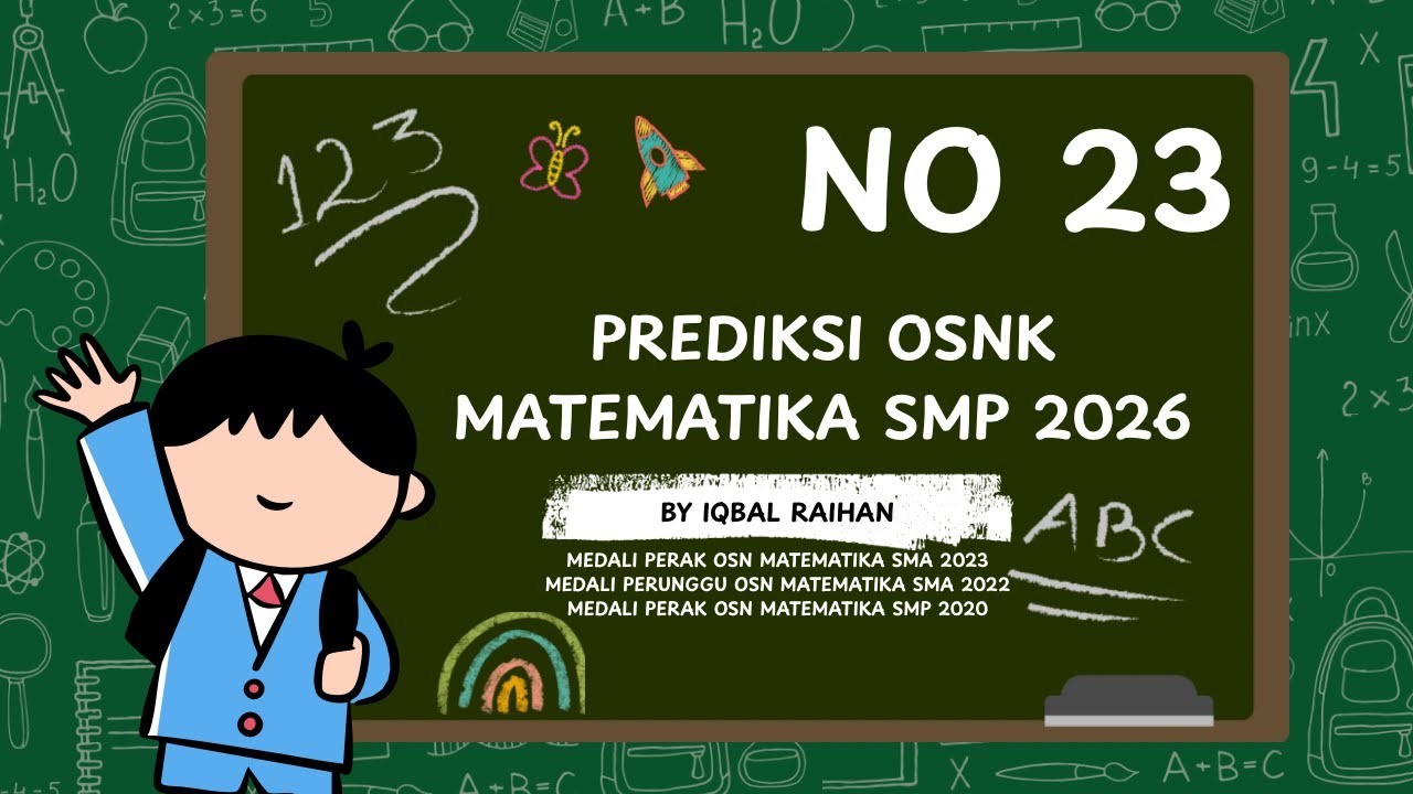 Prediksi OSNK Matematika SMP 2026 No.23