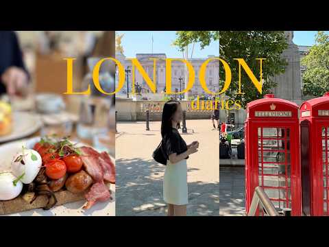 런던이 이렇게 화창하다고? 🇬🇧 3박 4일 여행 브이로그 [sub]