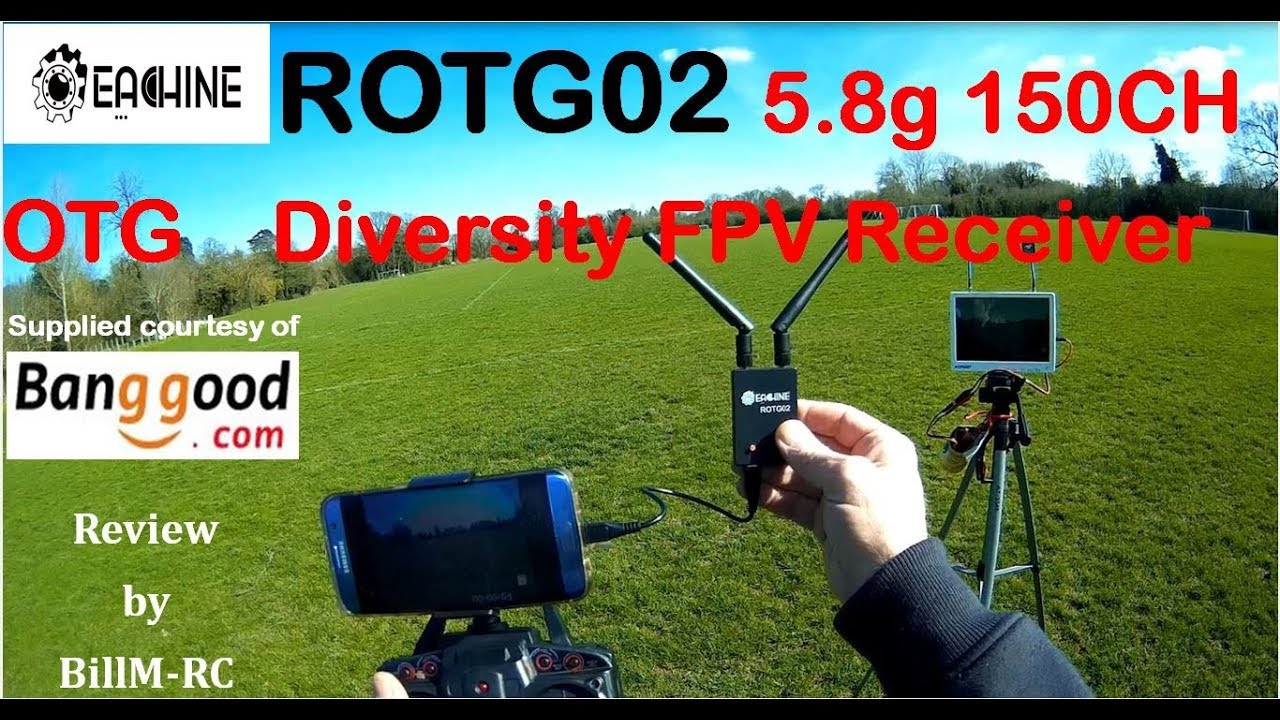 FPV Camera with 5.8GHz transmitter and UVC Receiver for OTG