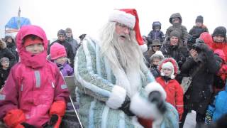 20121209 C-G Santa Claus lands at Lomma, Sweden