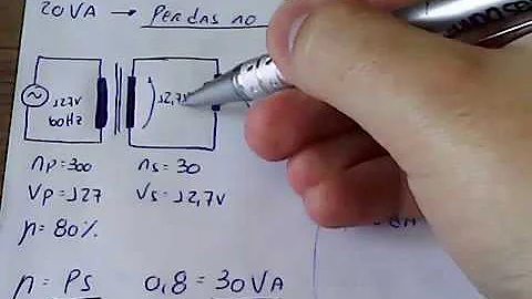 O que é rendimento de um transformador?