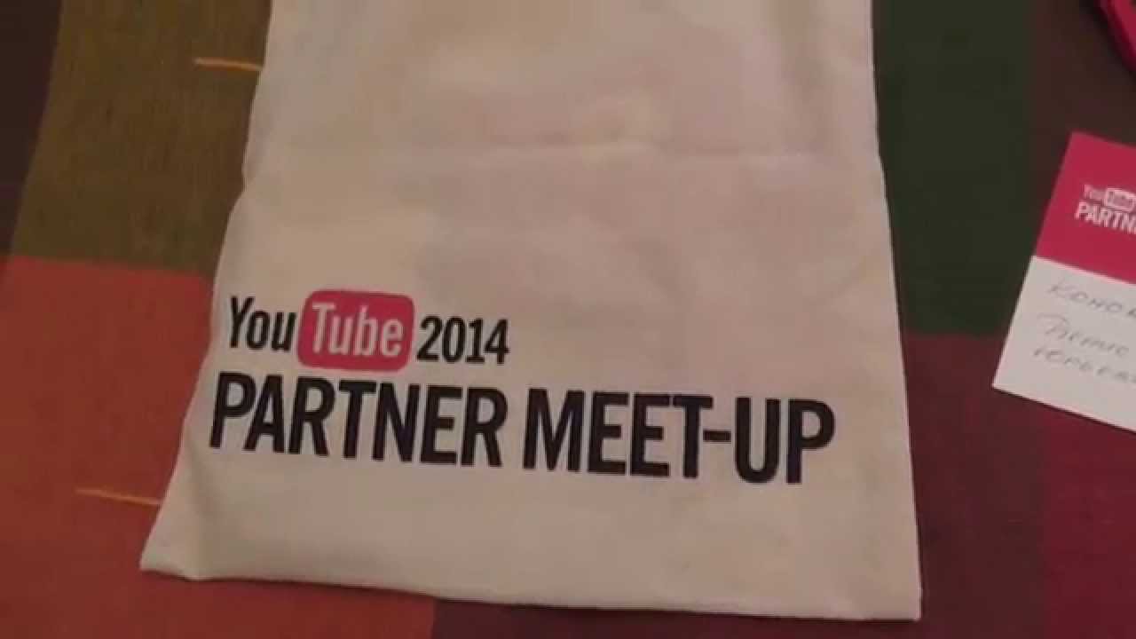 Youtube Partner Meet-up подарки, 2014