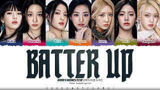 BABYMONSTER 'BATTER UP 7 Ver.'s 베이비몬스터 BATTER UP 가사 Color Coded Han_Rom_Eng