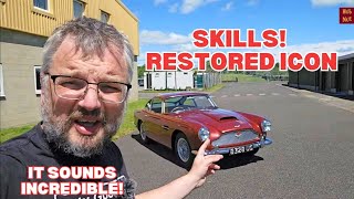 Bringing a museum piece to life - Aston Martin DB4 restoration chat and drive!