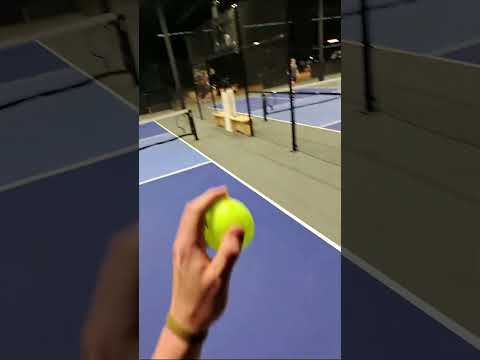 Hockey player pickleball POV 😂 🍩