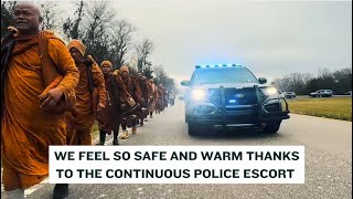 Grateful for the kindness and support from every Police Officer we met