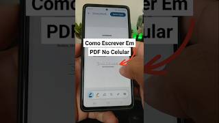 Como escrever em PDF no celular passo a passo