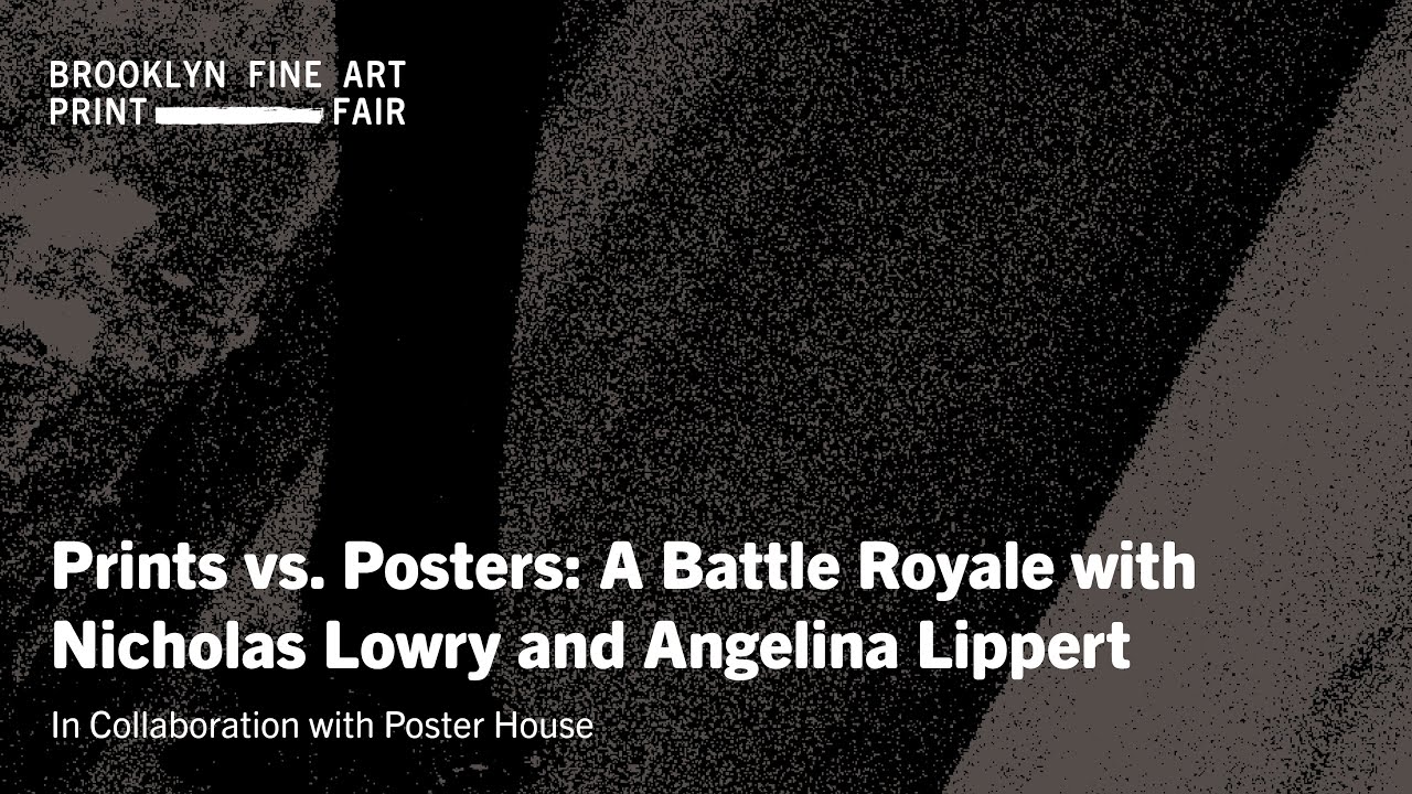 Conversation Series: Prints vs. Posters