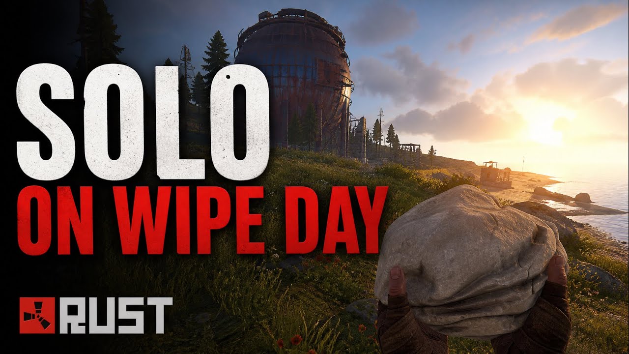The Reality of Solo Rust on Wipe Day- Rust Console - YouTube