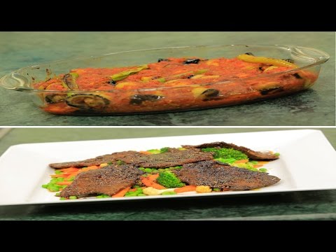 طريقة عمل صدور دجاج بحشو الطماطم