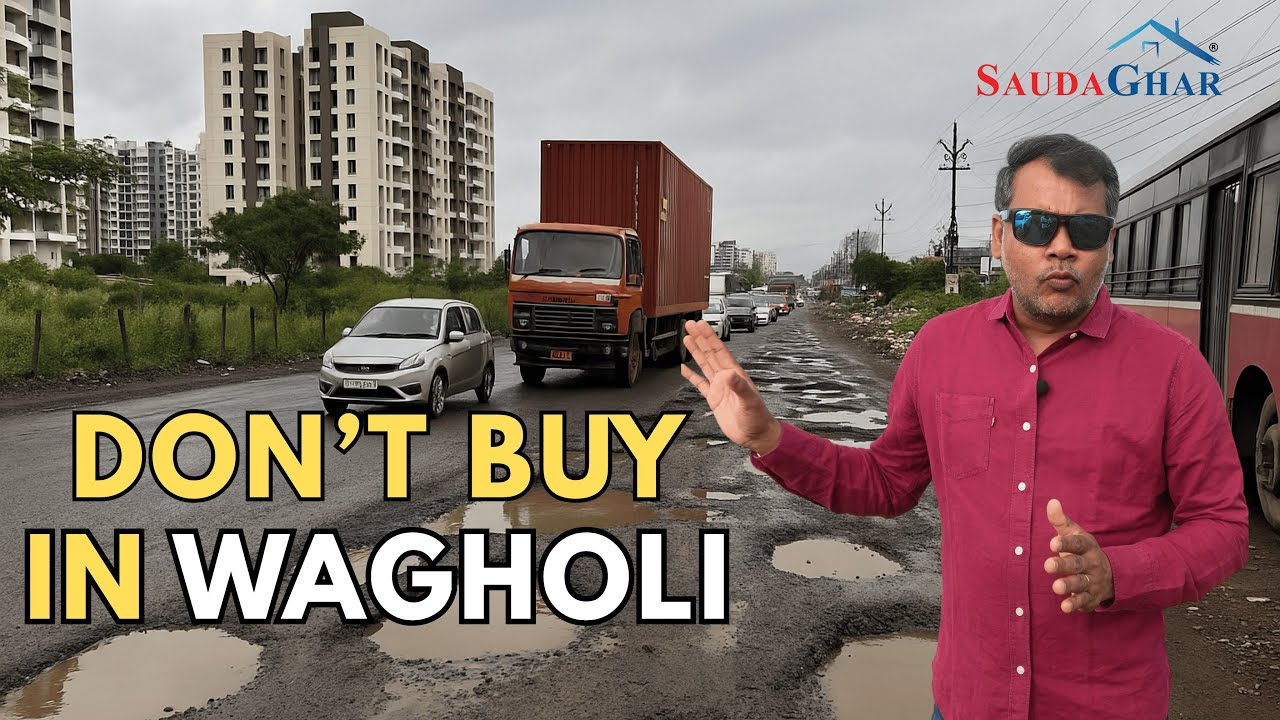 Life in Wagholi Pune 2025 🏠 Before You Buy, Watch This⚠️ Potholes, Garbage, Traffic Chaos, RING ROAD