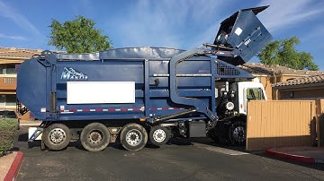 City of Peoria ⇨ DaDee Mantis Front Loader Garbage Truck