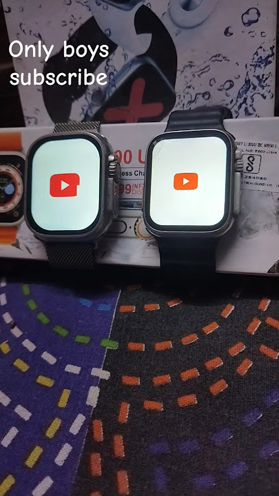 YouTube in t800 ultra smartwatch #beat #bass #music #instrumental #background #smartwatch