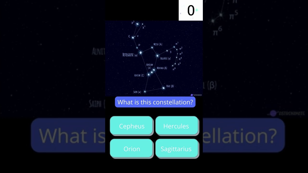 Watch #shorts Fun constellation quiz on YouTube Watch #shorts Fun constellation quiz on YouTube