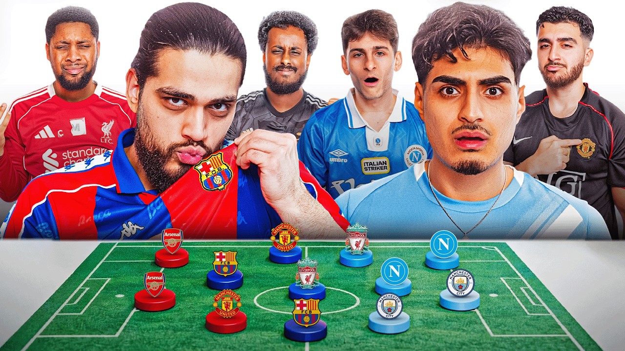 Football fans build the ULTIMATE combined XI 👀