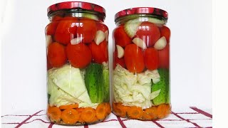 НЕВЕРОЯТНО ВКУСНО Помидоры с Капустой Маринованные Помидоры с Капустой на Зиму Пальчики Оближешь!